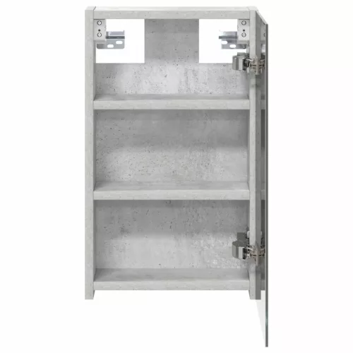  Fürdőszobai tükörszekrény Beton Szürke 30 x 10,5 x 50 cm