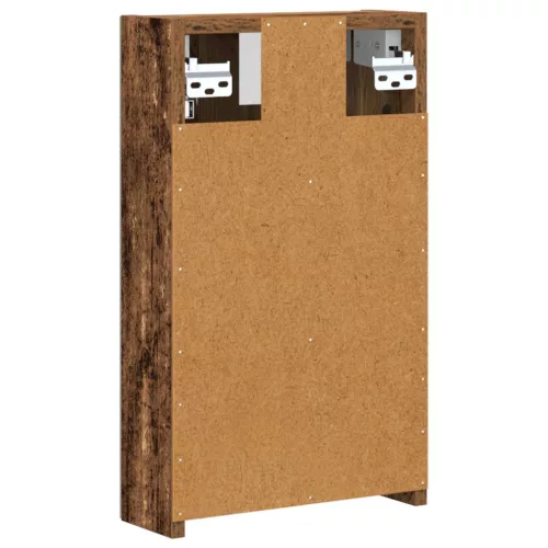  Fürdőszobai tükörszekrény Öreg fa 30 x 10,5 x 50 cm Faanyag