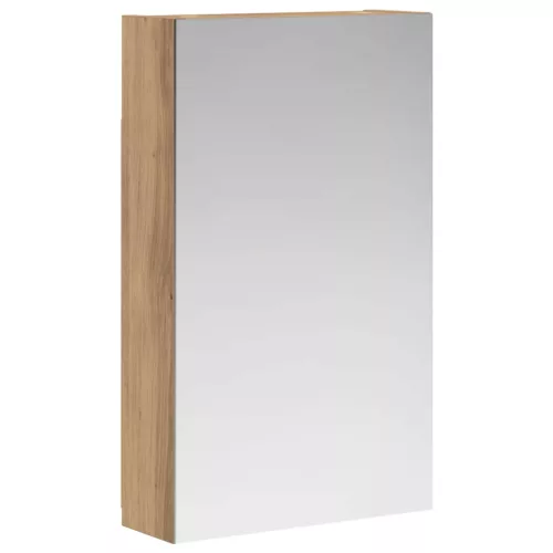 Fürdőszobai tükörszekrény Művészi tölgy 30 x 10,5 x 50 cm