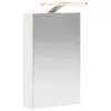  Fürdőszobai tükörszekrény Fehér 30 x 10,5 x 50 cm Faanyag