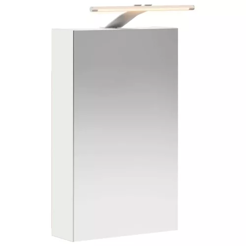  Fürdőszobai tükörszekrény Fehér 30 x 10,5 x 50 cm Faanyag