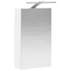  Fürdőszobai tükörszekrény Fehér 30 x 10,5 x 50 cm Faanyag