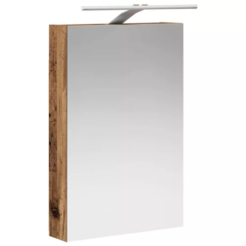  Fürdőszobai tükörszekrény Öreg fa 40 x 10,5 x 60,5 cm Faanyag