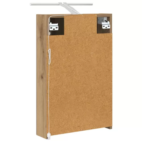  Fürdőszobai tükörszekrény Művészi tölgy 40 x 10,5 x 60,5 cm