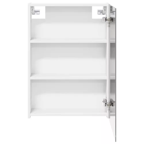  Fürdőszobai tükörszekrény Fehér 50 x 14,5 x 70 cm Faanyag