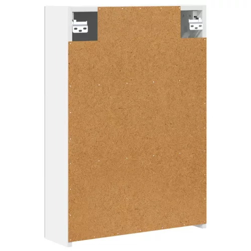  Fürdőszobai tükörszekrény Fehér 50 x 14,5 x 70 cm Faanyag