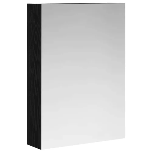  Fürdőszobai tükörszekrény Fekete tölgy 50 x 14,5 x 70 cm