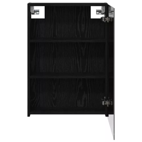  Fürdőszobai tükörszekrény Fekete tölgy 50 x 14,5 x 70 cm