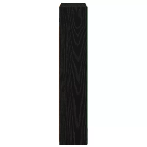  Fürdőszobai tükörszekrény Fekete tölgy 50 x 14,5 x 70 cm