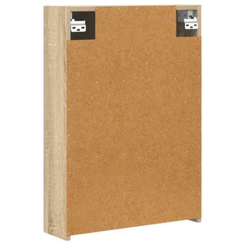  Fürdőszobai tükörszekrény Sonoma tölgy 50 x 14,5 x 70 cm