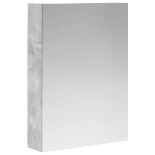  Fürdőszobai tükörszekrény Beton Szürke 50 x 14,5 x 70 cm