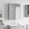  Fürdőszobai tükörszekrény Beton Szürke 50 x 14,5 x 70 cm