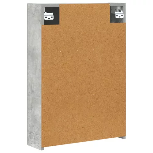  Fürdőszobai tükörszekrény Beton Szürke 50 x 14,5 x 70 cm
