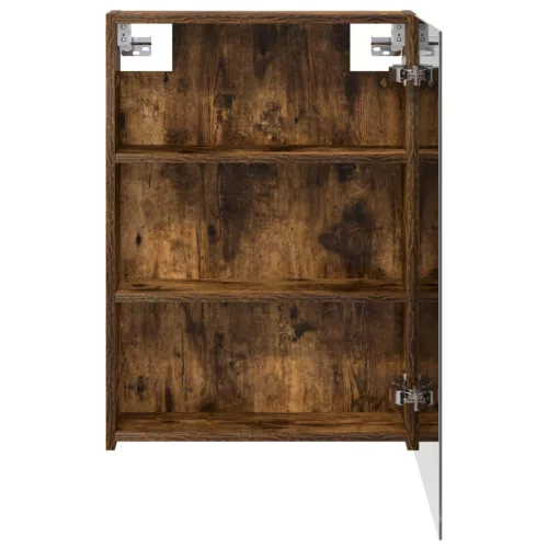  Fürdőszobai tükörszekrény Füstölt tölgy 50 x 14,5 x 70 cm