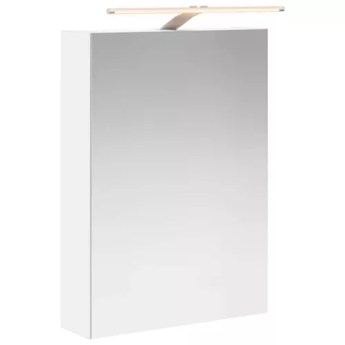  Fürdőszobai tükörszekrény Fehér 50 x 14,5 x 70 cm Faanyag