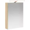  Fürdőszobai tükörszekrény Sonoma tölgy 50 x 14,5 x 70 cm
