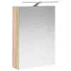  Fürdőszobai tükörszekrény Sonoma tölgy 50 x 14,5 x 70 cm