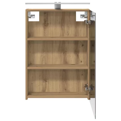  Fürdőszobai tükörszekrény Művészi tölgy 50 x 14,5 x 70 cm