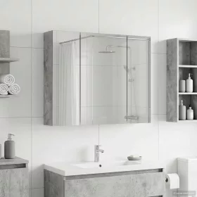    Fürdőszobai tükörszekrény Beton Szürke 60 x 14,5 x 50 cm