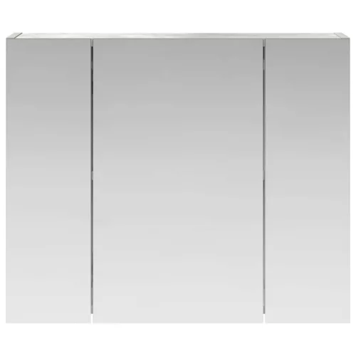  Fürdőszobai tükörszekrény Beton Szürke 60 x 14,5 x 50 cm