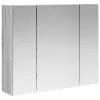  Fürdőszobai tükörszekrény Szürke Sonoma 60 x 14,5 x 50 cm
