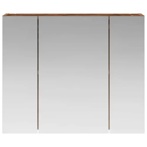  Fürdőszobai tükörszekrény Öreg fa 60 x 14,5 x 50 cm Faanyag