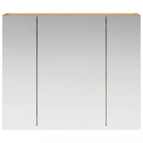  Fürdőszobai tükörszekrény Művészi tölgy 60 x 14,5 x 50 cm