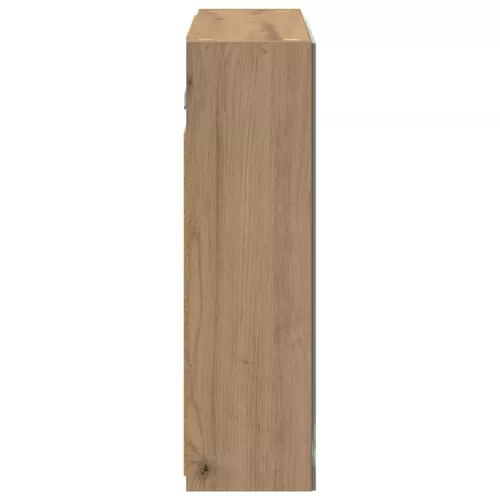  Fürdőszobai tükörszekrény Művészi tölgy 60 x 14,5 x 50 cm