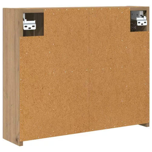  Fürdőszobai tükörszekrény Művészi tölgy 60 x 14,5 x 50 cm