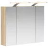  Fürdőszobai tükörszekrény Sonoma tölgy 60 x 14,5 x 50 cm