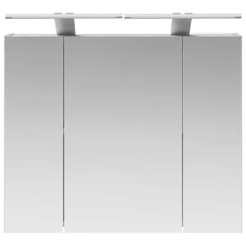  Fürdőszobai tükörszekrény Szürke Sonoma 60 x 14,5 x 50 cm