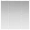  Fürdőszobai tükörszekrény Beton Szürke 70 x 14,5 x 70 cm