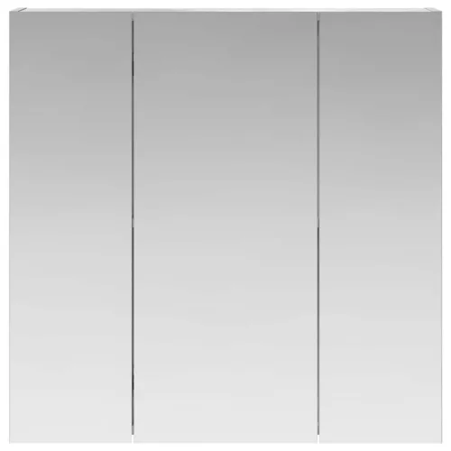  Fürdőszobai tükörszekrény Beton Szürke 70 x 14,5 x 70 cm