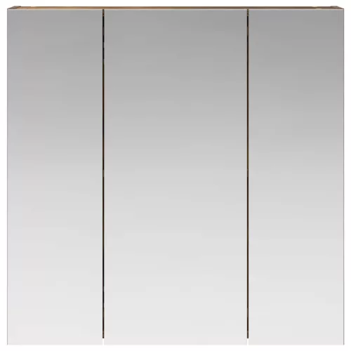  Fürdőszobai tükörszekrény Füstölt tölgy 70 x 14,5 x 70 cm