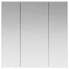  Fürdőszobai tükörszekrény Szürke Sonoma 70 x 14,5 x 70 cm