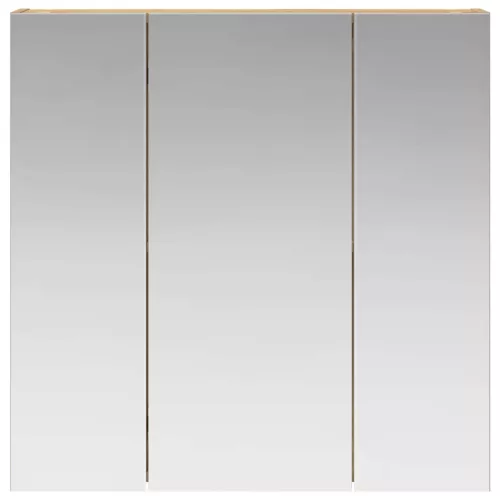  Fürdőszobai tükörszekrény Művészi tölgy 70 x 14,5 x 70 cm