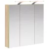 Fürdőszobai tükörszekrény Sonoma tölgy 70 x 14,5 x 70 cm