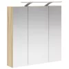  Fürdőszobai tükörszekrény Sonoma tölgy 70 x 14,5 x 70 cm