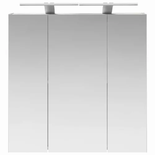  Fürdőszobai tükörszekrény Beton Szürke 70 x 14,5 x 70 cm