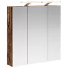  Fürdőszobai tükörszekrény Öreg fa 70 x 14,5 x 70 cm Faanyag