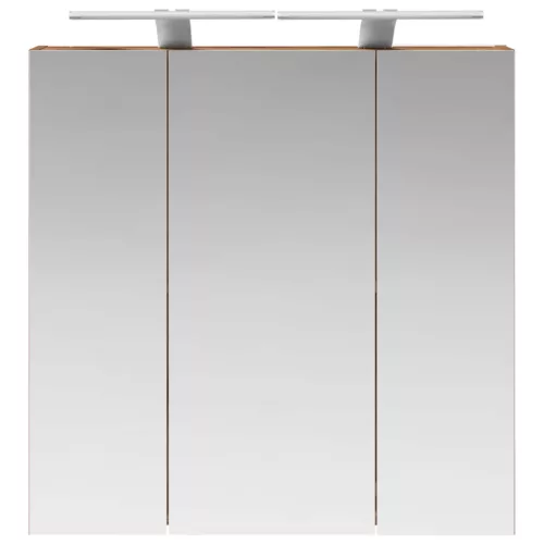  Fürdőszobai tükörszekrény Öreg fa 70 x 14,5 x 70 cm Faanyag