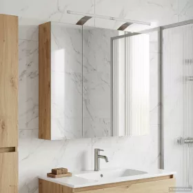    Fürdőszobai tükörszekrény Művészi tölgy 70 x 14,5 x 70 cm