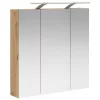  Fürdőszobai tükörszekrény Művészi tölgy 70 x 14,5 x 70 cm