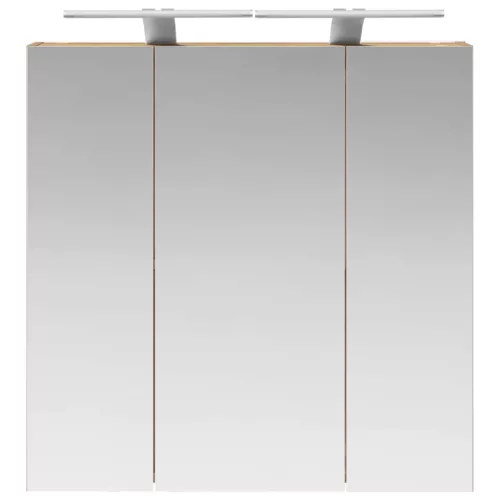  Fürdőszobai tükörszekrény Művészi tölgy 70 x 14,5 x 70 cm