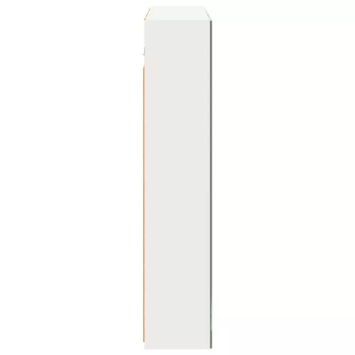  Fürdőszobai tükörszekrény Fehér 80 x 14.5 x 70 cm Faanyag