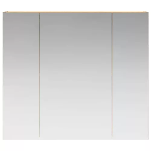  Fürdőszobai tükörszekrény Sonoma tölgy 80 x 14.5 x 70 cm