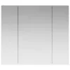  Fürdőszobai tükörszekrény Szürke Sonoma 80 x 14.5 x 70 cm