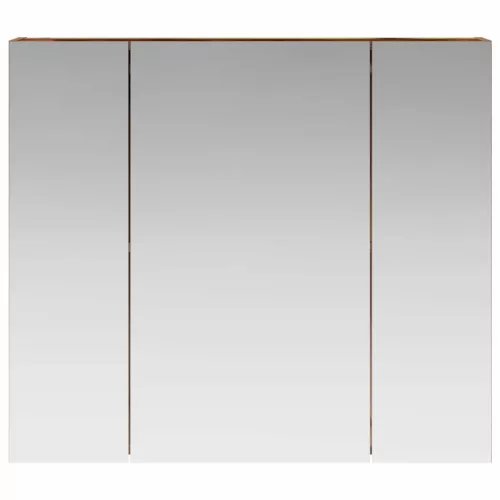  Fürdőszobai tükörszekrény Öreg fa 80 x 14.5 x 70 cm Faanyag