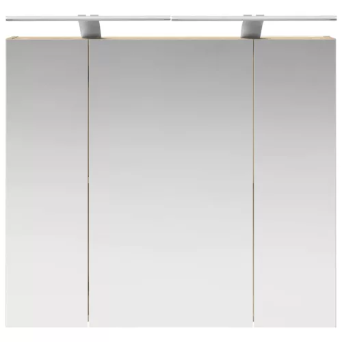  Fürdőszobai tükörszekrény Sonoma tölgy 80 x 14.5 x 70 cm