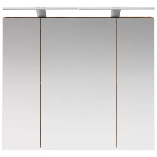  Fürdőszobai tükörszekrény Öreg fa 80 x 14.5 x 70 cm Faanyag